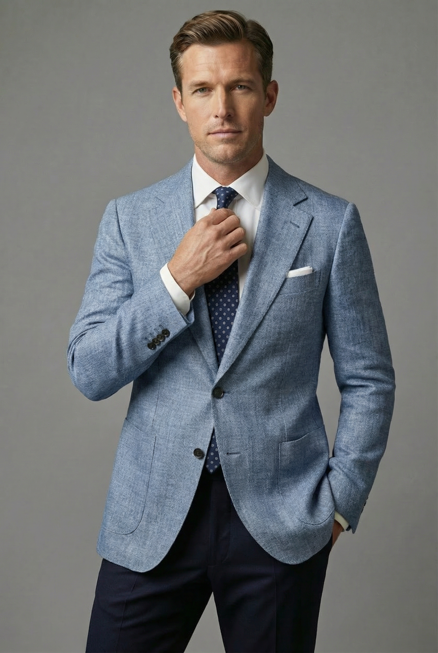 Men’s Tailored Blazer – Smart Lightweight Everyday Jacket