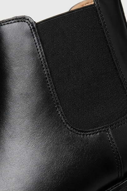 Suede Chelsea Ankle Boots Pull Tab Men