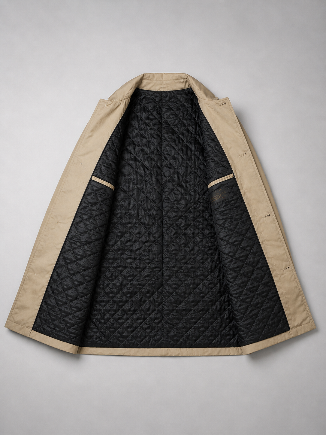 Tailored Longline Structured Smart Coat Men