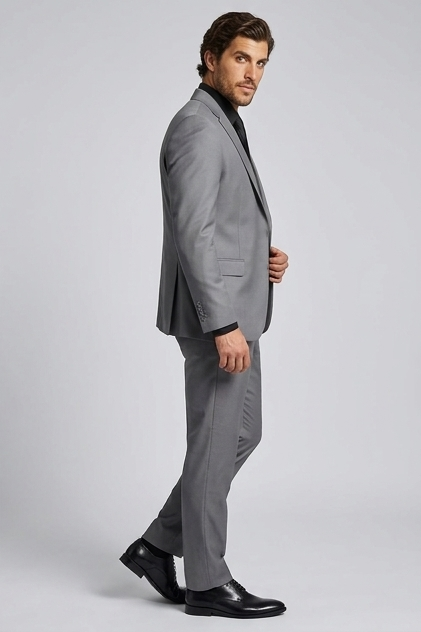 Slim Fit Three Piece Waistcoat Suit Set Men