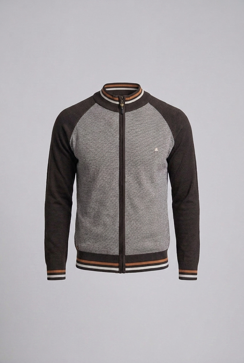 Slim Fit Comfortable Full Zip Vest Men
