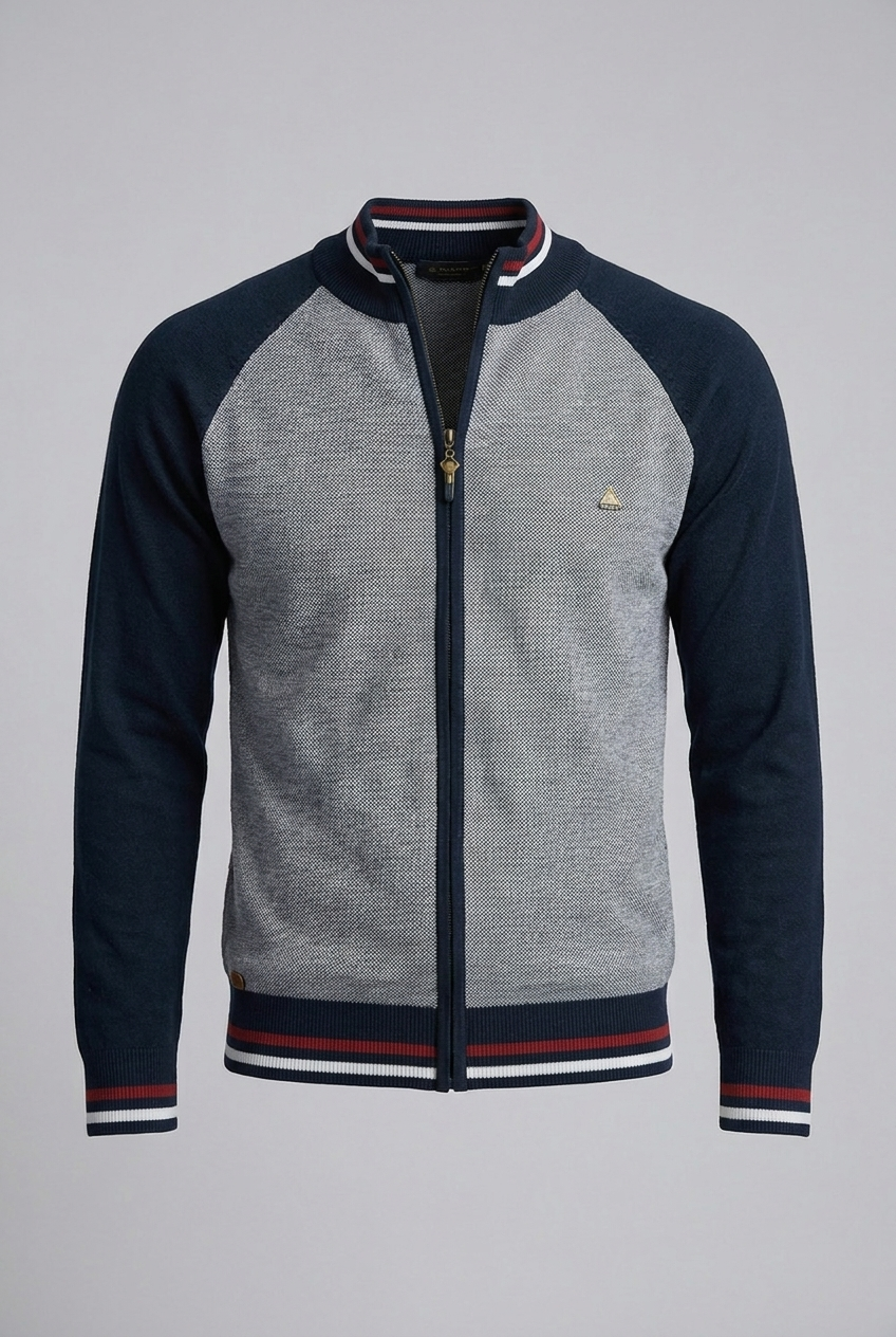 Slim Fit Comfortable Full Zip Vest Men