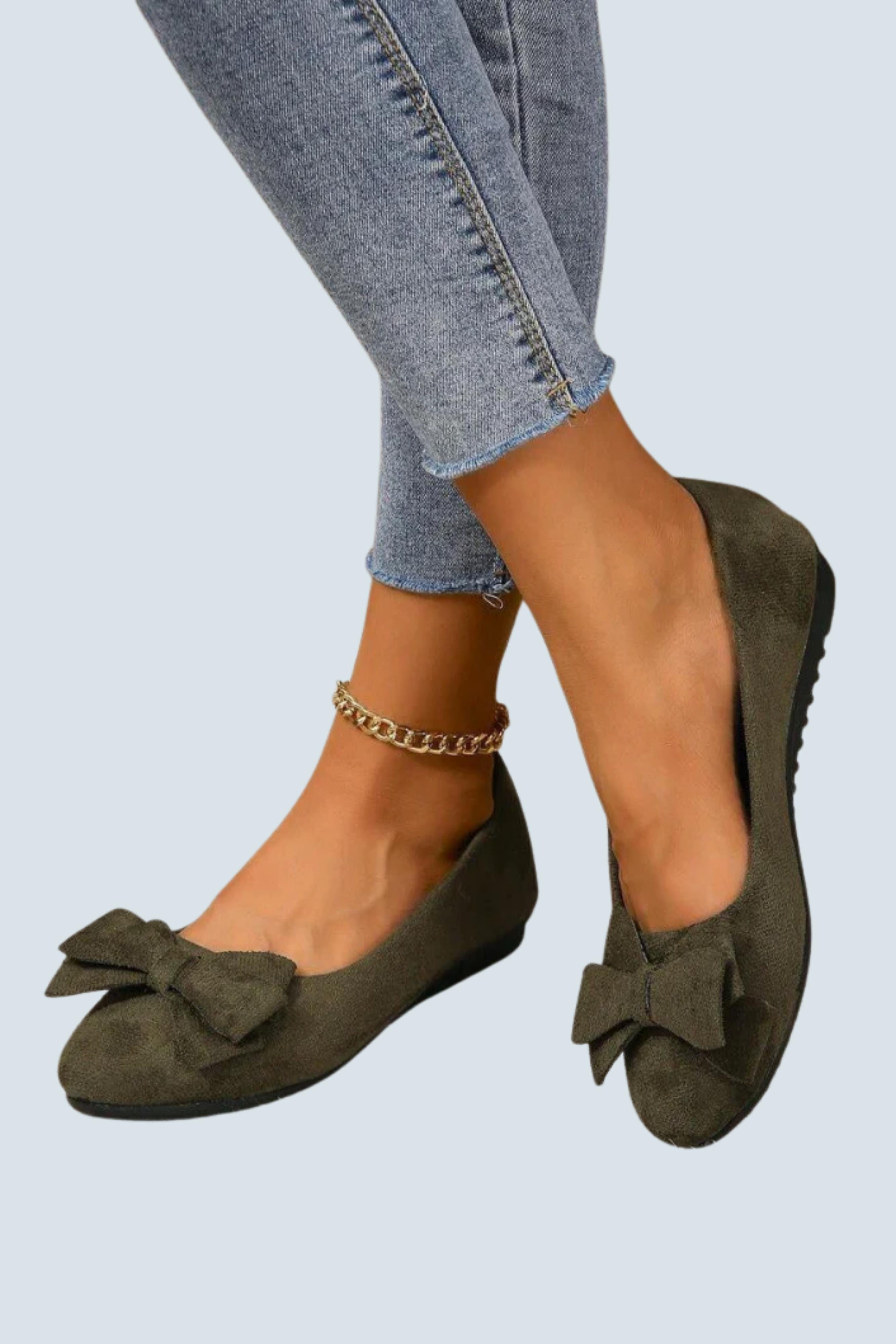 Women’s Soft Slip-On Ballet Flats – Cushioned Sole Comfort