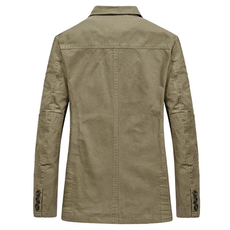 Lightweight Structured Casual Tailored Blazer Shacket Men