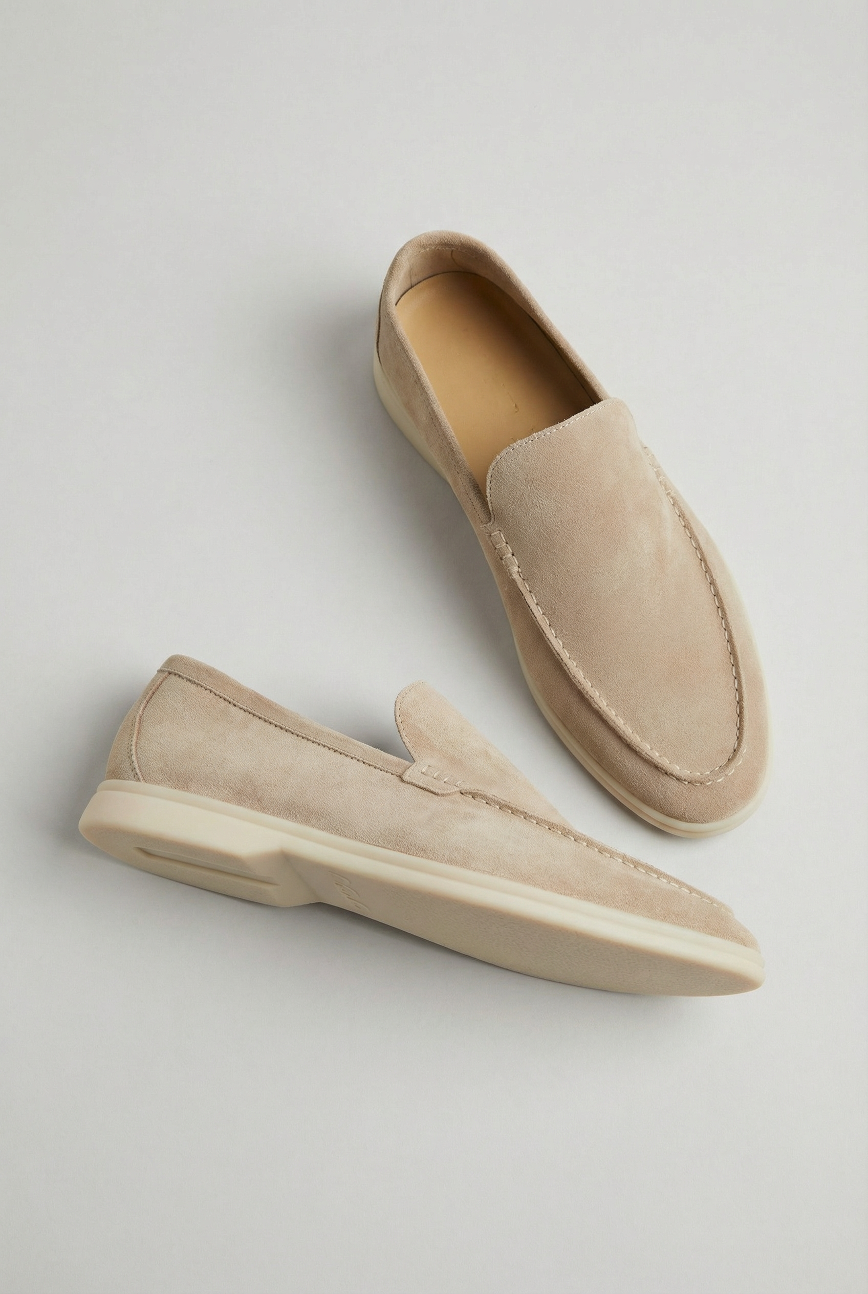 Men’s Casual Classic Suede-Style Slip-On Loafers