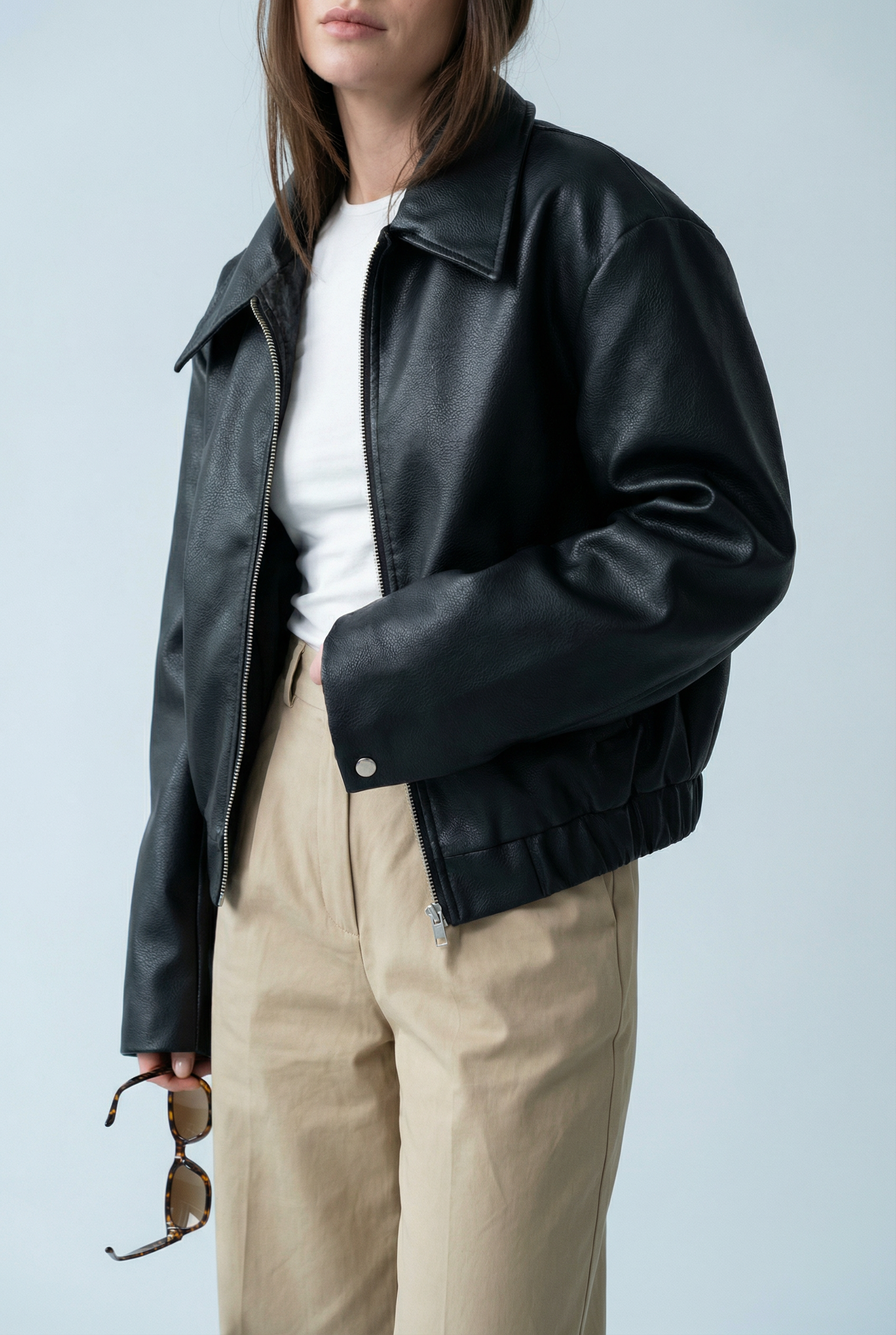 Women’s Retro Leather Jacket