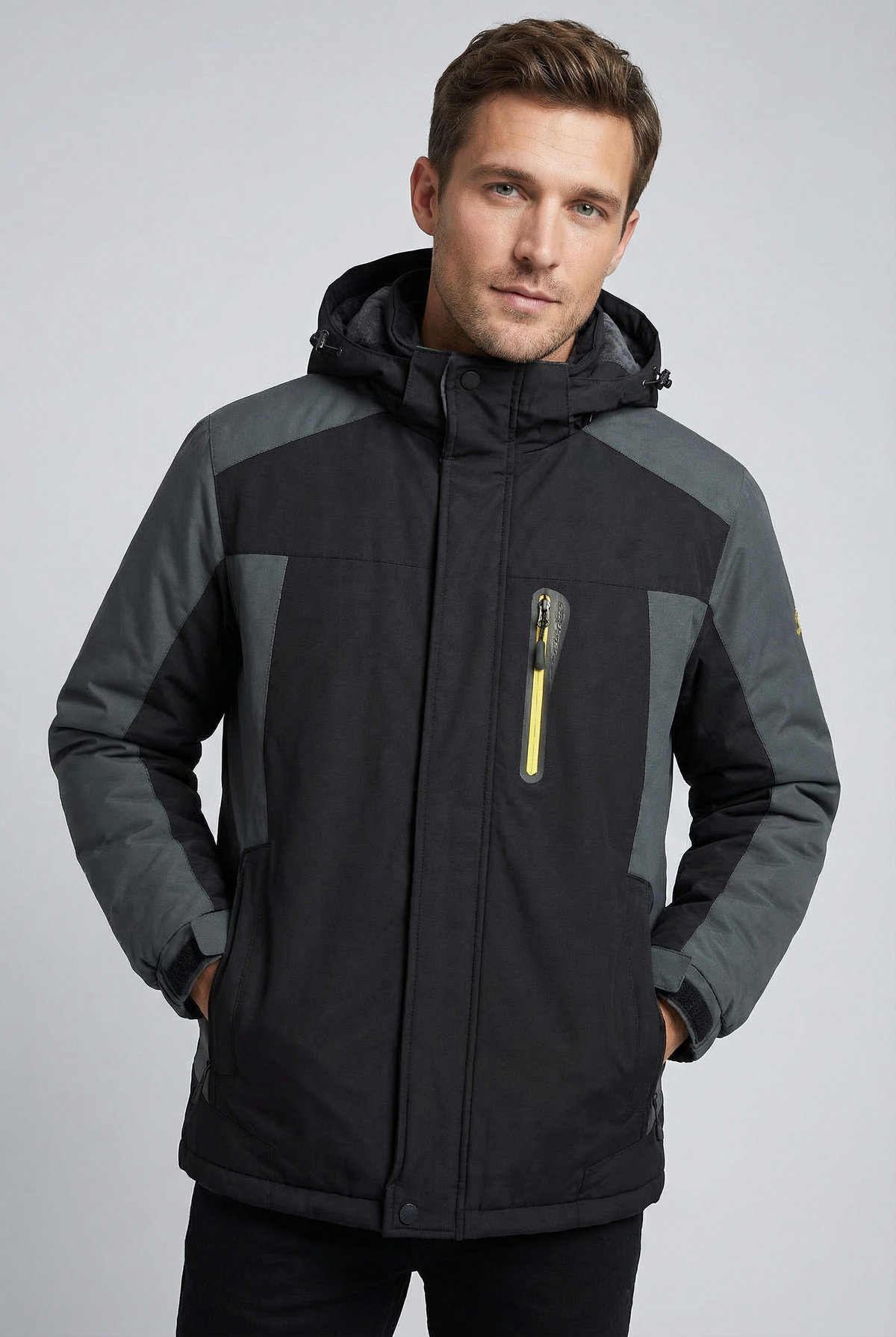 Men’s Insulated Waterproof Outdoor Fleece Jacket