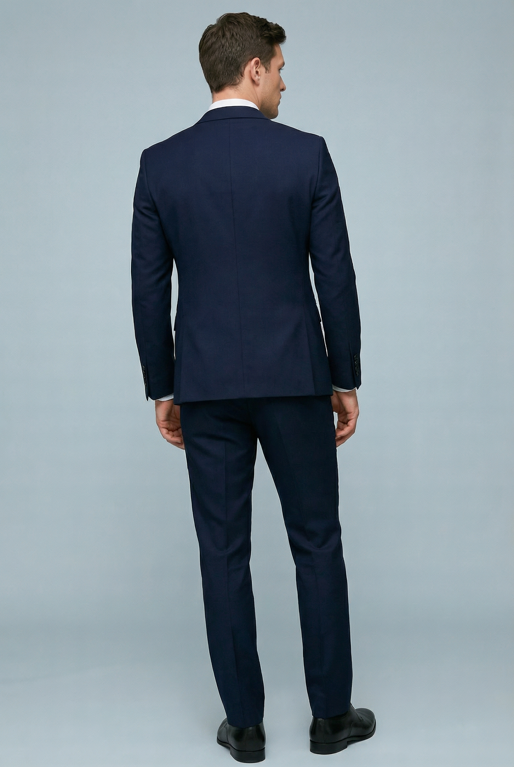 Men's Classic Formal Slim Fit 3-Piece Suit - Single Breasted