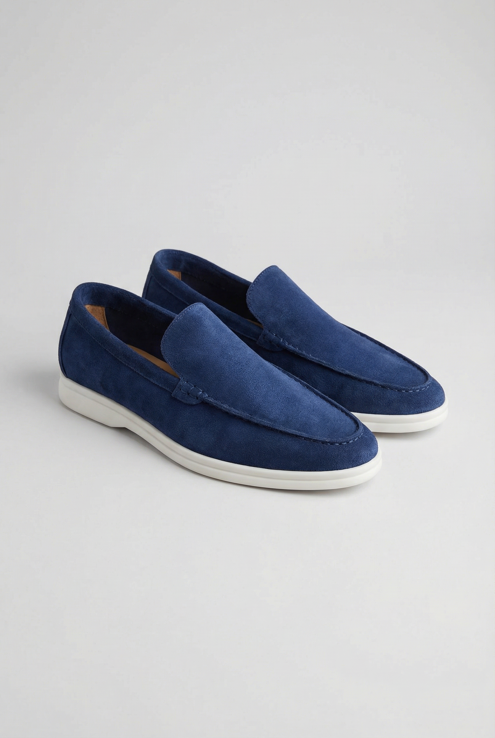 Men’s Casual Classic Suede-Style Slip-On Loafers