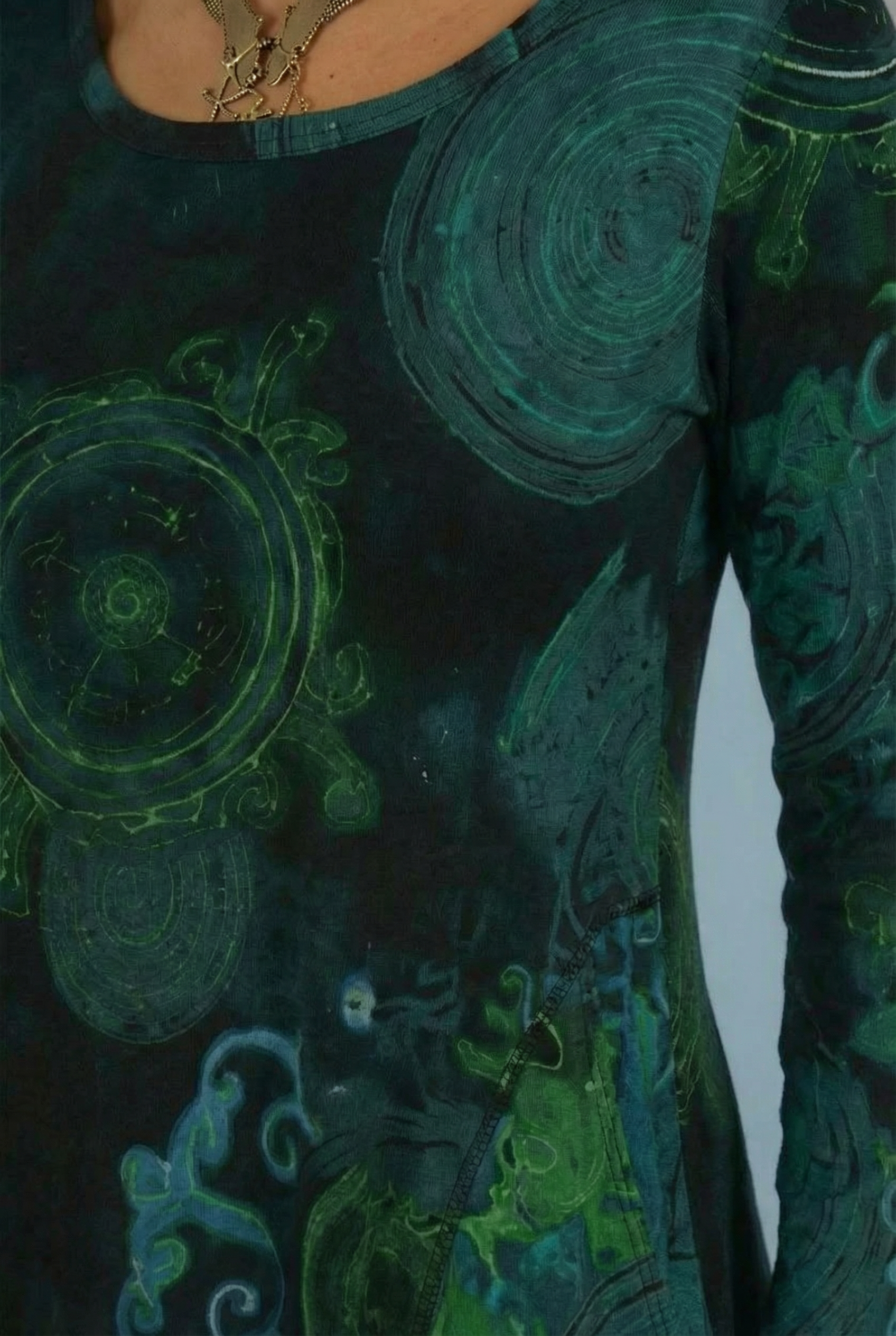 Women’s Modest Midi Boho Dress Long Sleeve Casual Style Comfortable Fit with Pockets