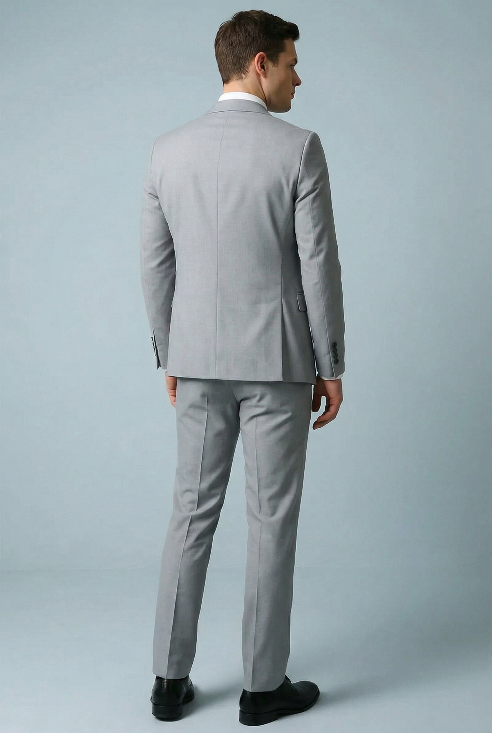 Men's Classic Formal Slim Fit 3-Piece Suit - Single Breasted