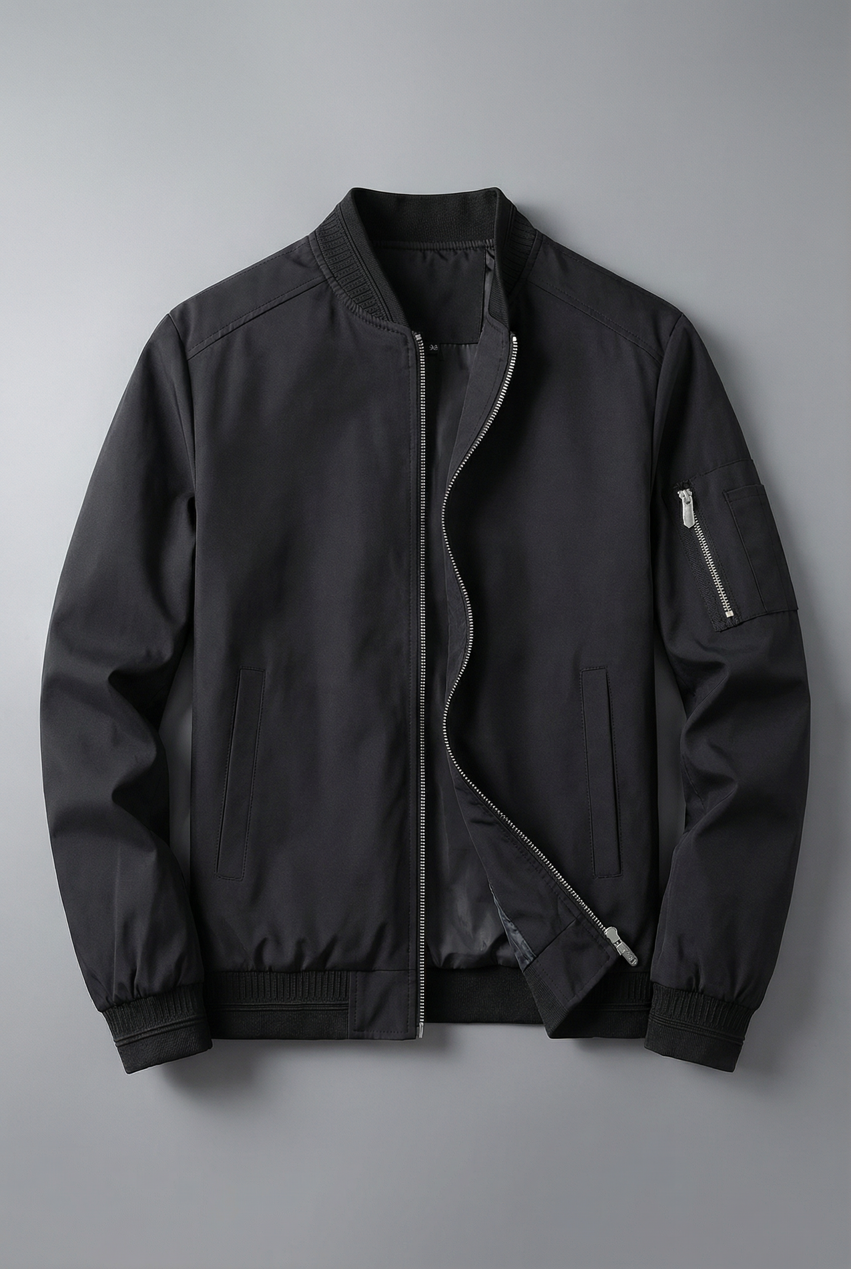 Men’s Spring Lightweight Jacket Bomber Baseball Collar