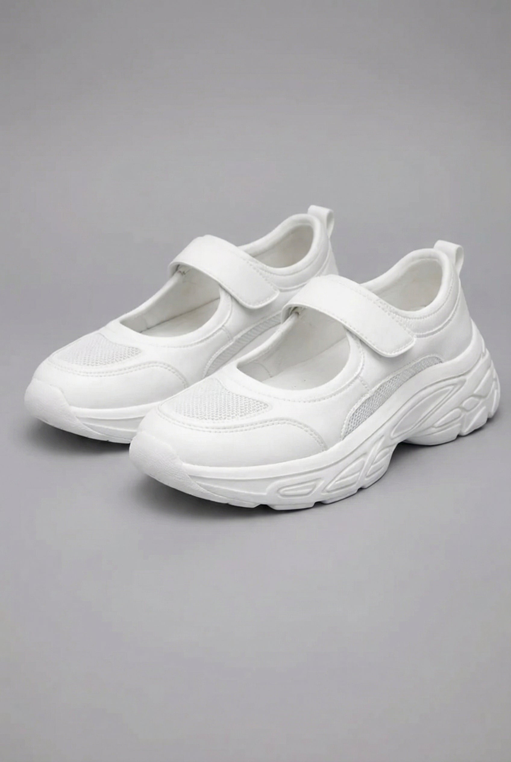 Women’s Mary Jane Trainers Lightweight - Strap Chunky Sole