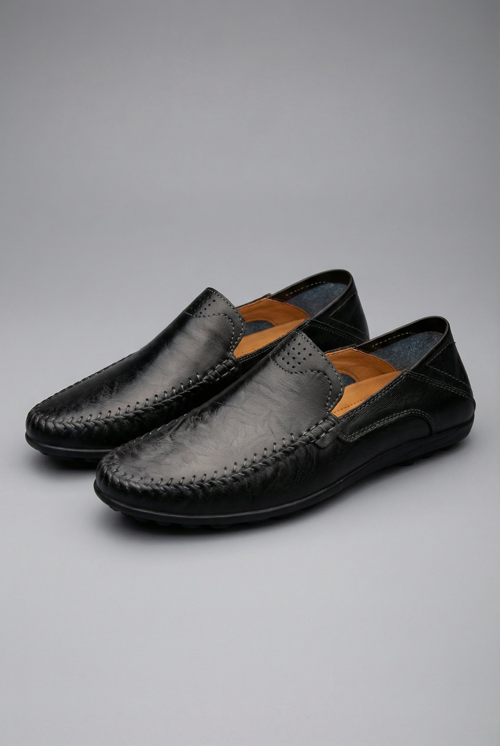 Men’s Leather Style Loafer Slip-Ons Casual Business Shoes