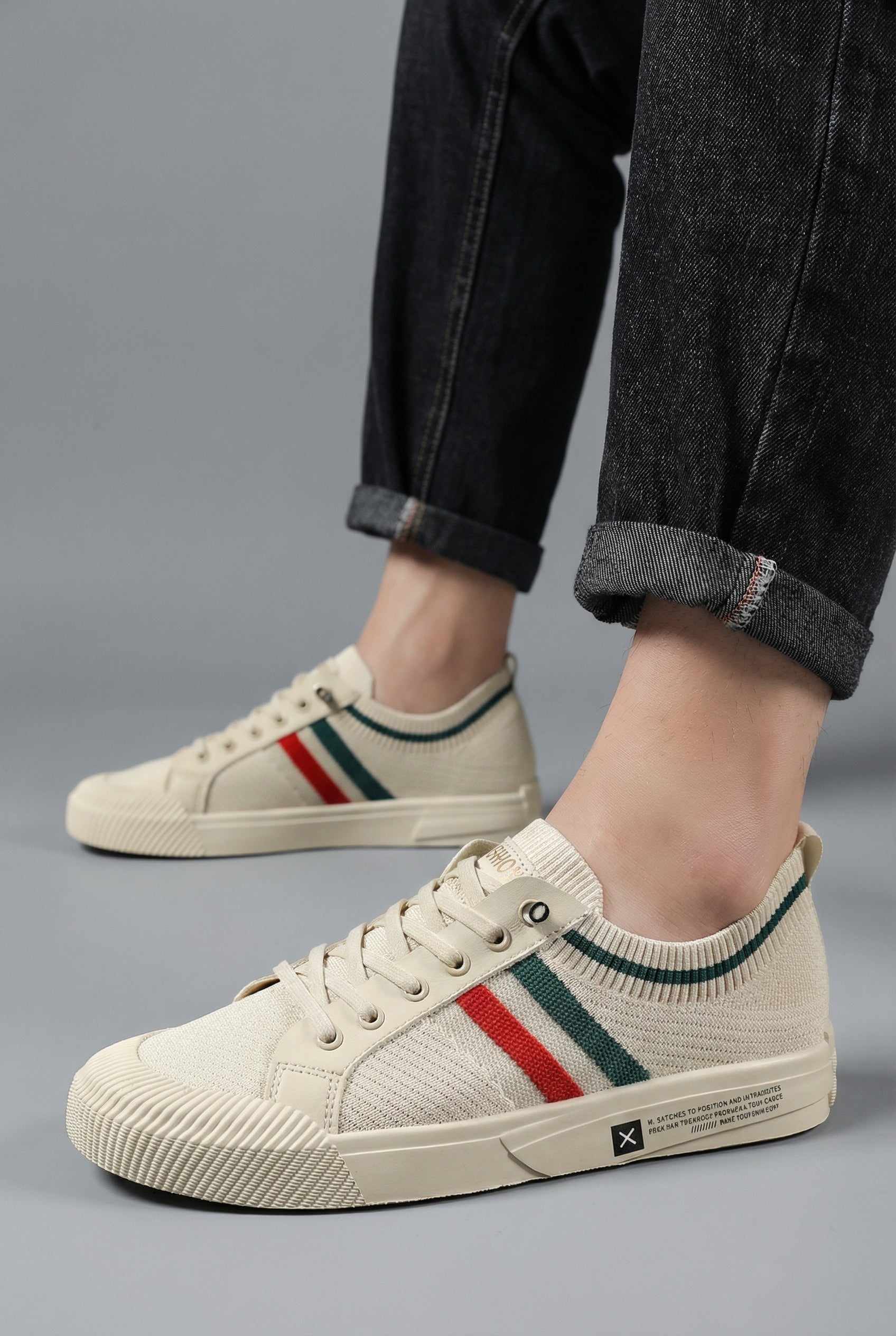 Men’s Lightweight Knit Style Smart Casual Trainers