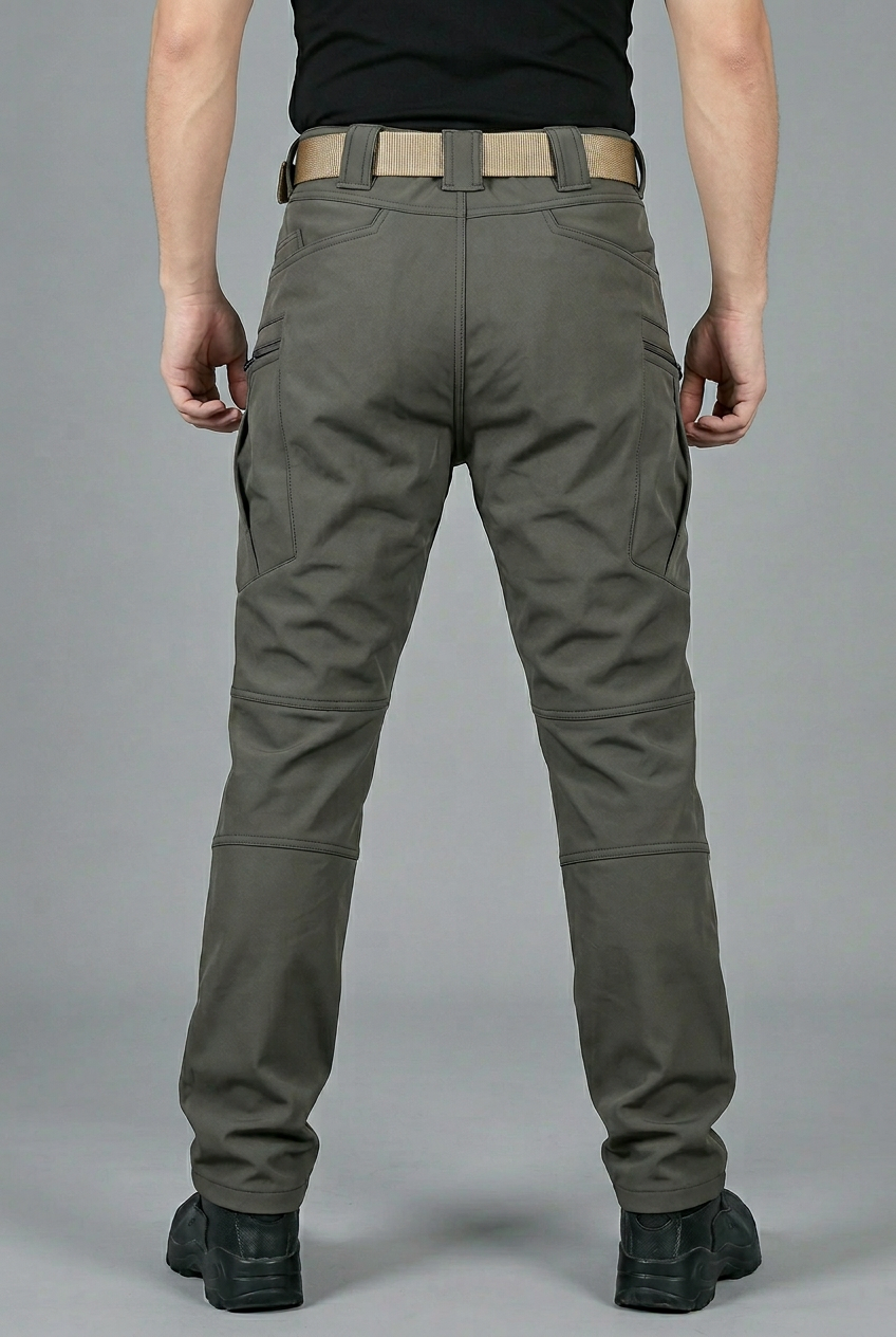 Men’s Tactical Cargo Trousers Stretch Multi Pocket Outdoor Workwear
