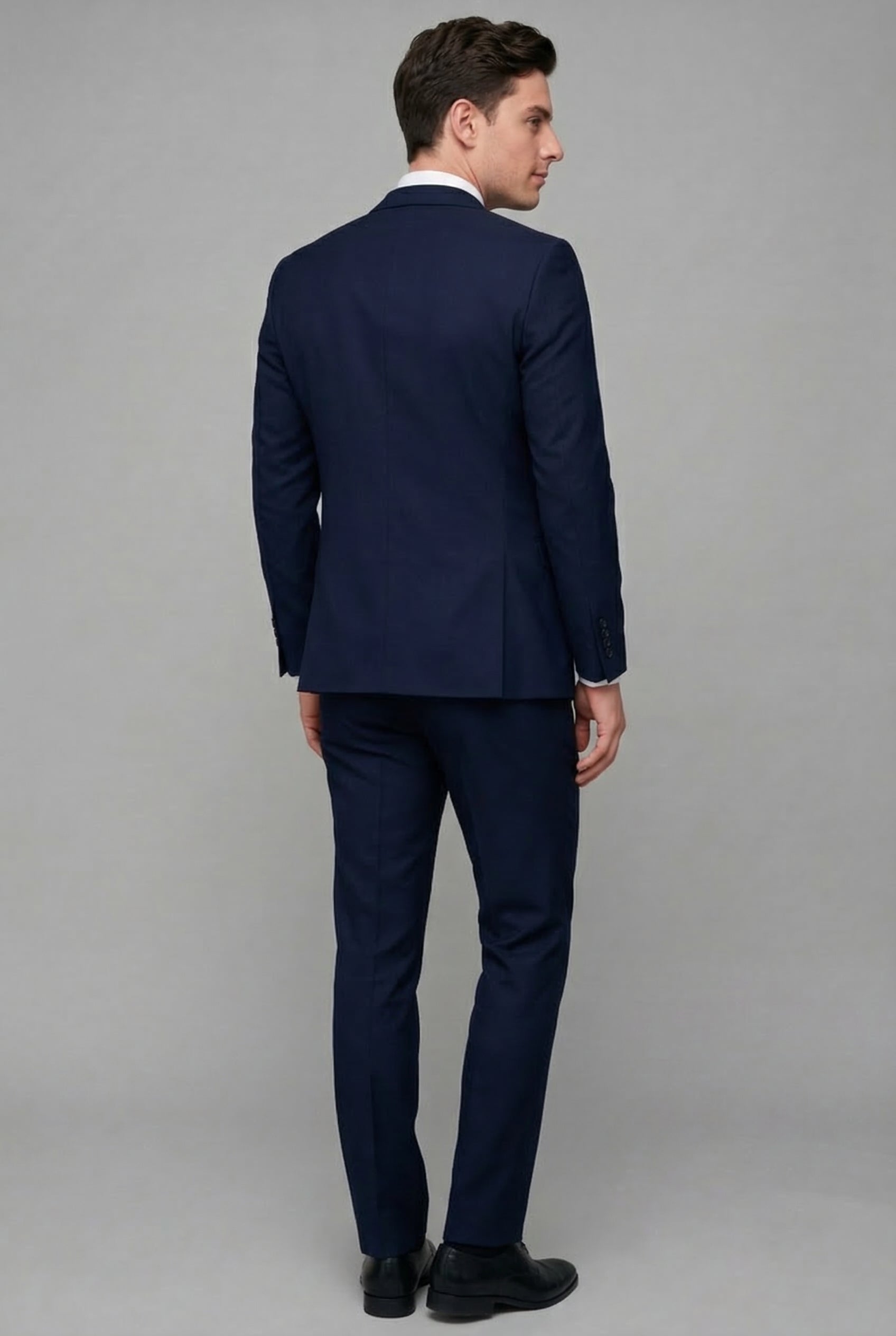 Men’s 3-Piece Slim Fit Suit – Tailored Single Breasted Formal Set