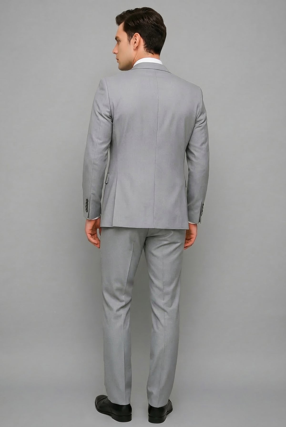 Men’s 3-Piece Slim Fit Suit – Tailored Single Breasted Formal Set