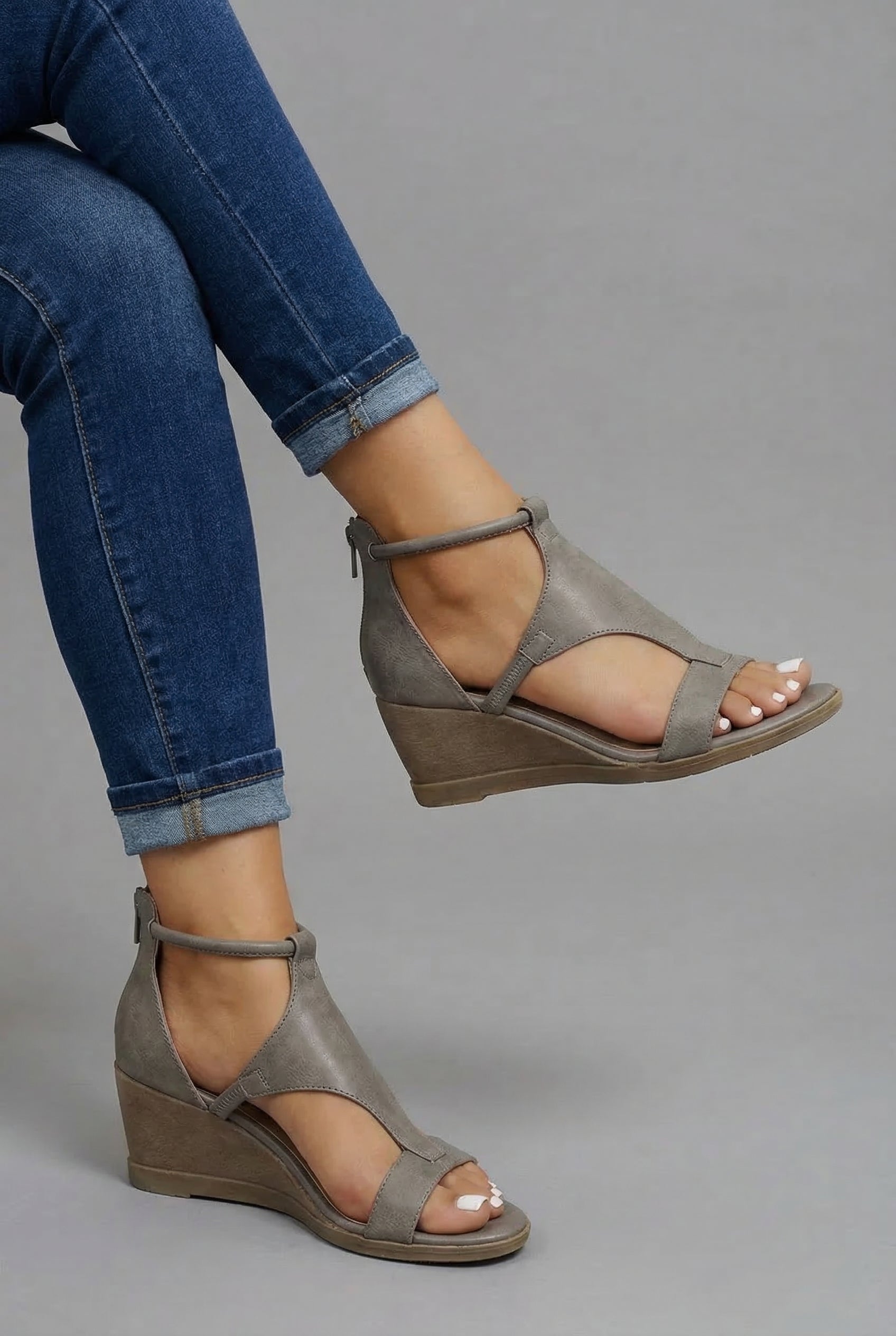 Women’s Comfortable Orthopedic Leather Style Sandals