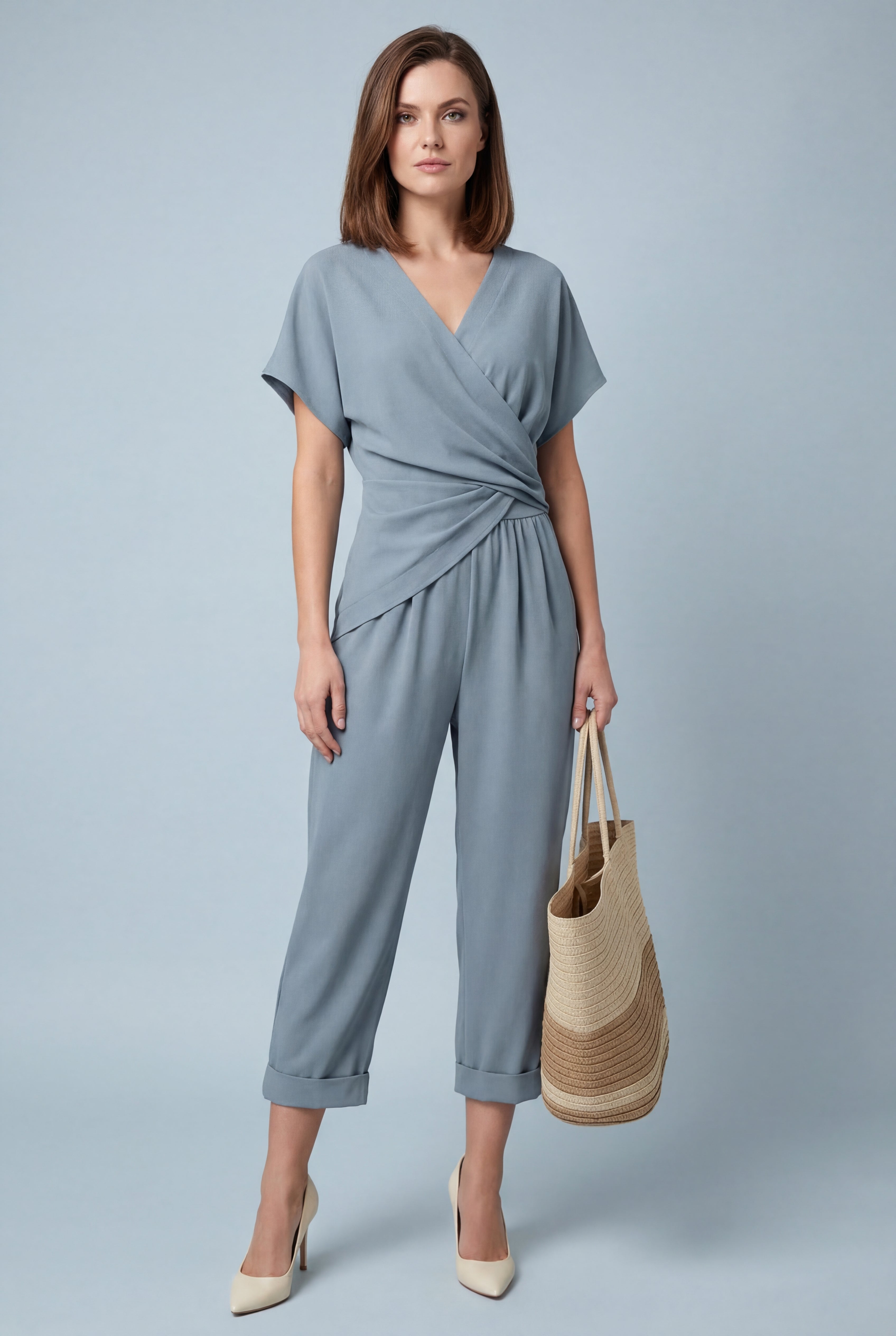 Women's Elegant Holiday Two-Piece Co-ord Set