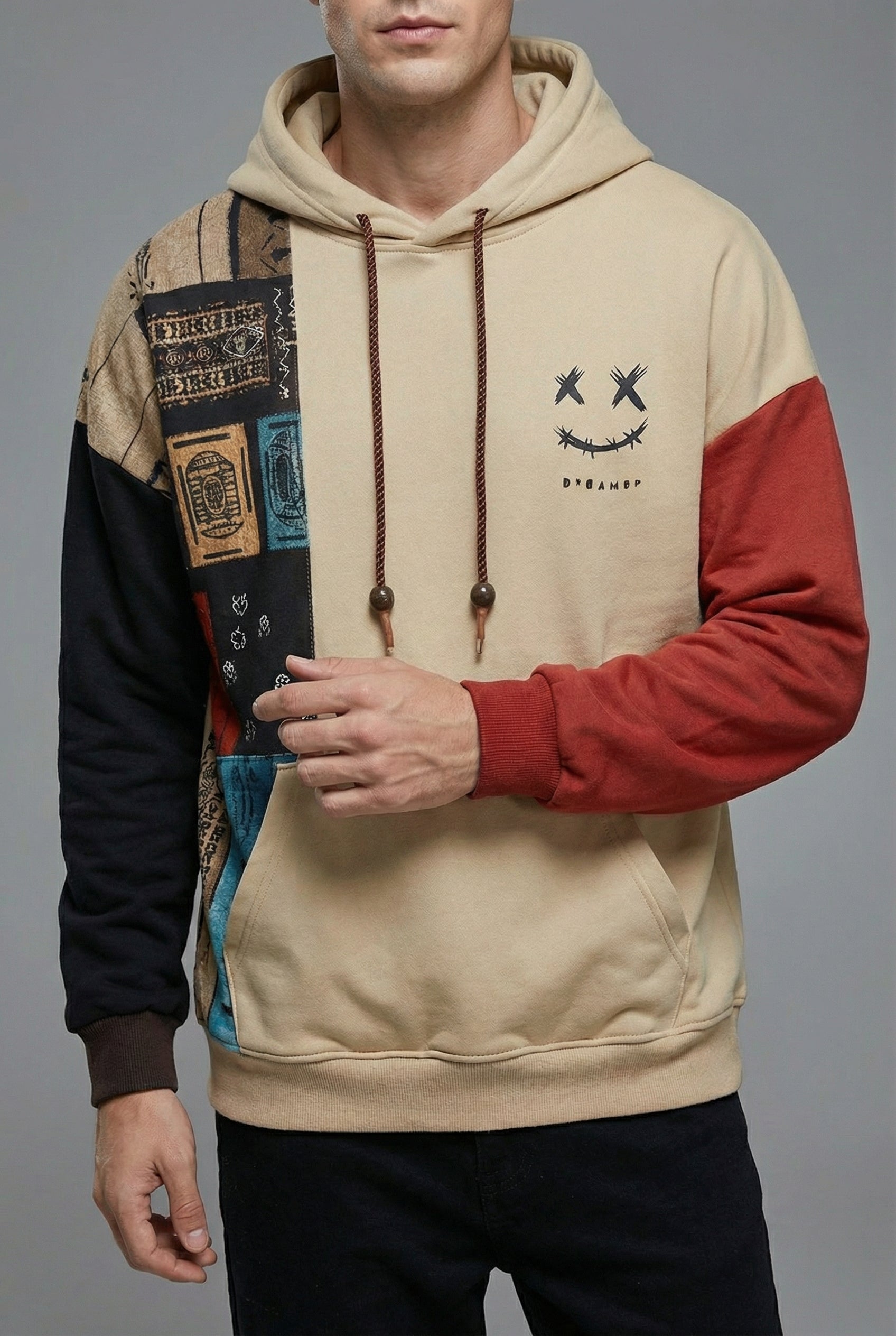 Men’s Graphic Print Hoodie Casual Everyday Style