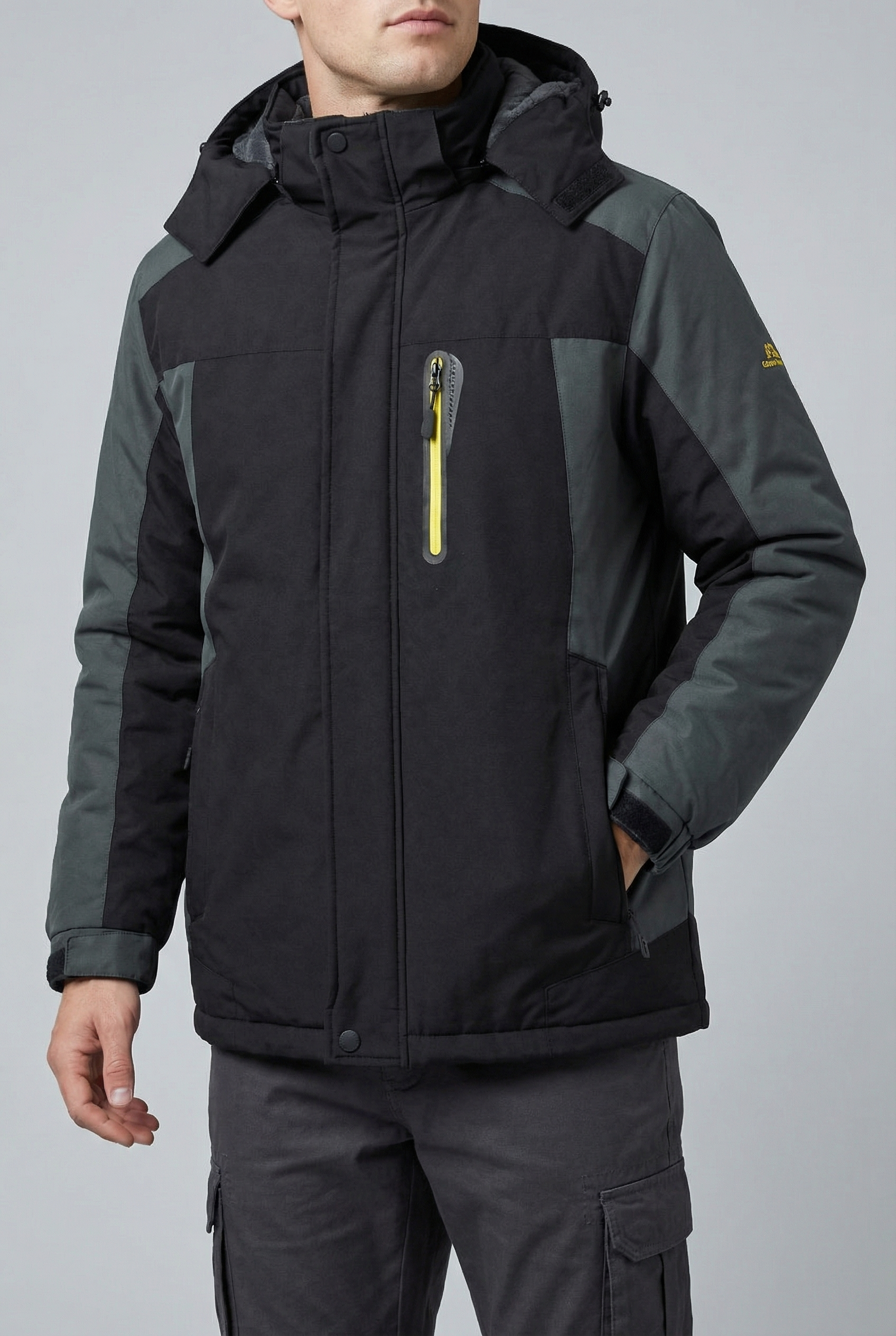 Men’s Insulated Waterproof Outdoor Fleece Jacket