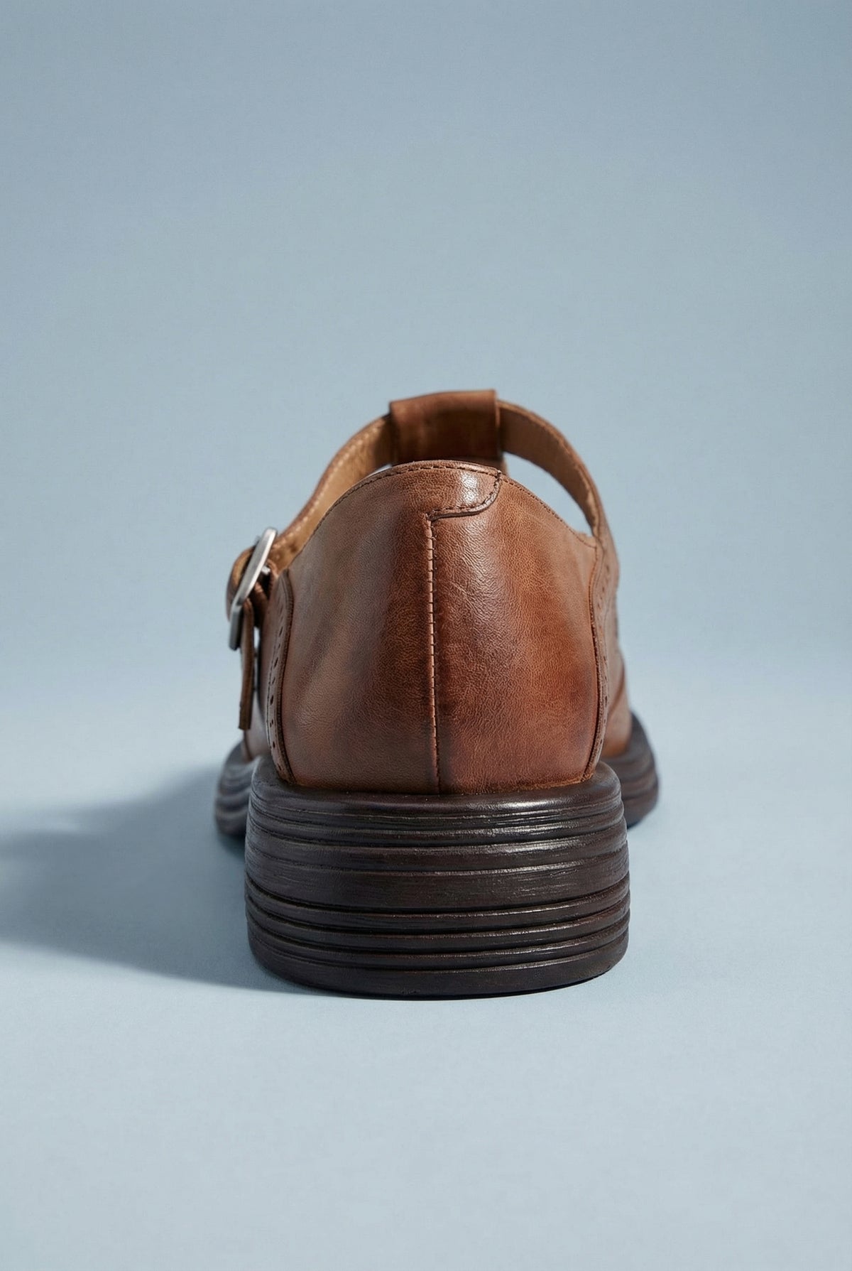 Women's Classic Mary Jane Leather T-Strap Shoes