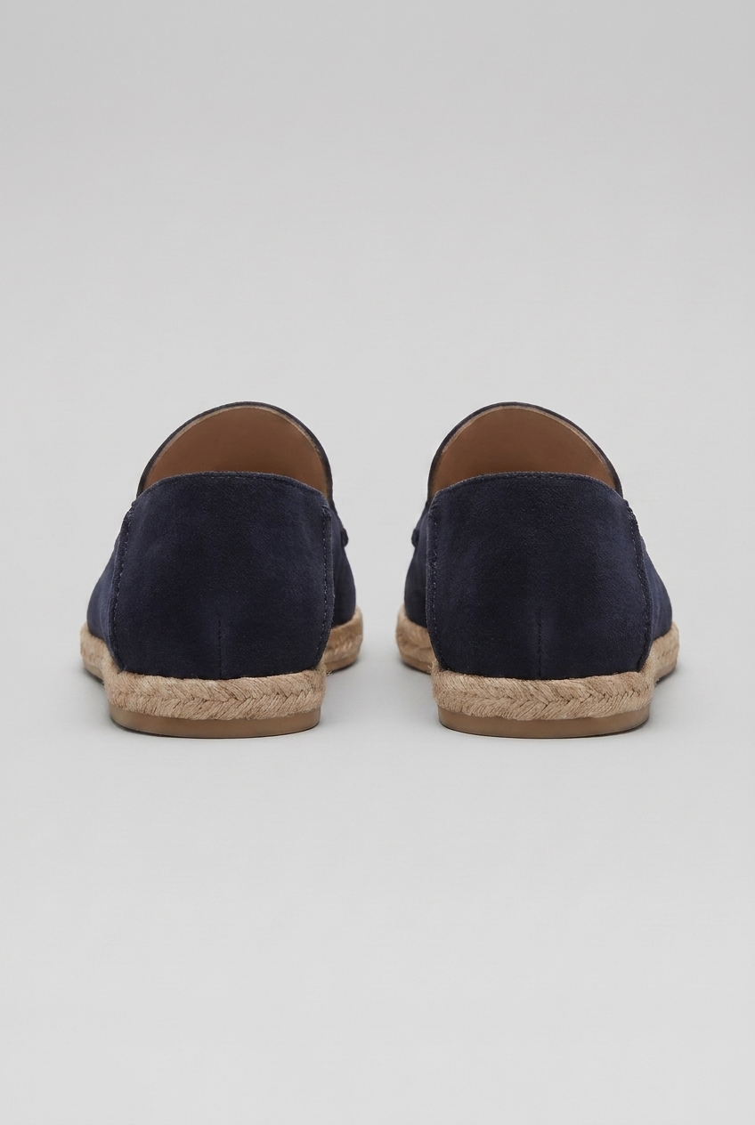 Suede Espadrille Slip-On Loafers Casual Men Shoes