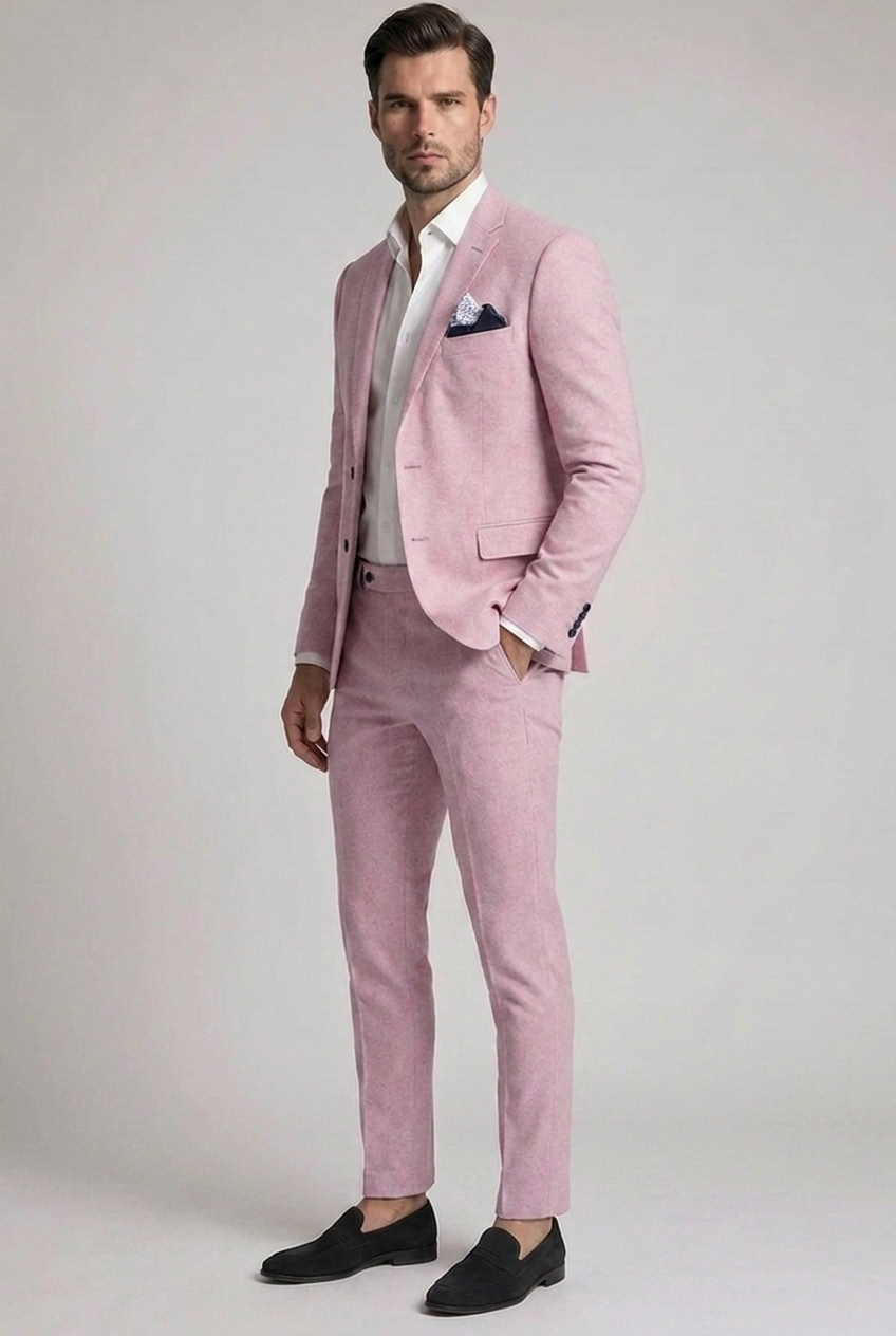 Casual Two-Piece Comfortable Business Suit Men