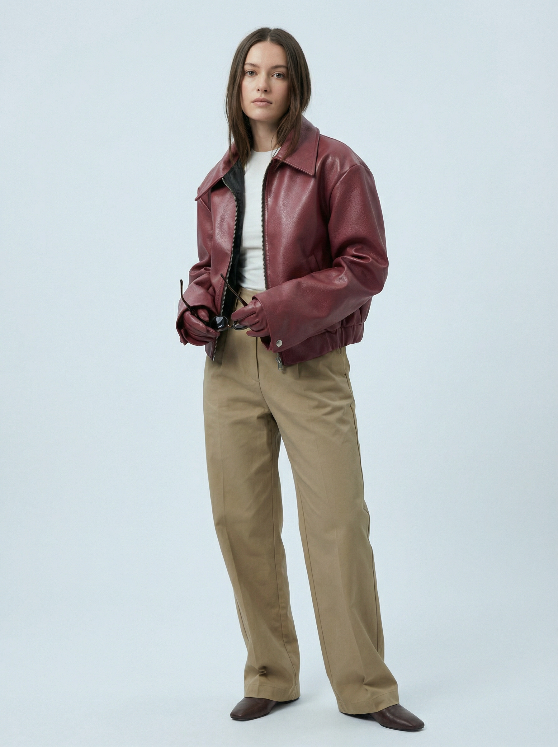 Women’s Retro Leather Jacket