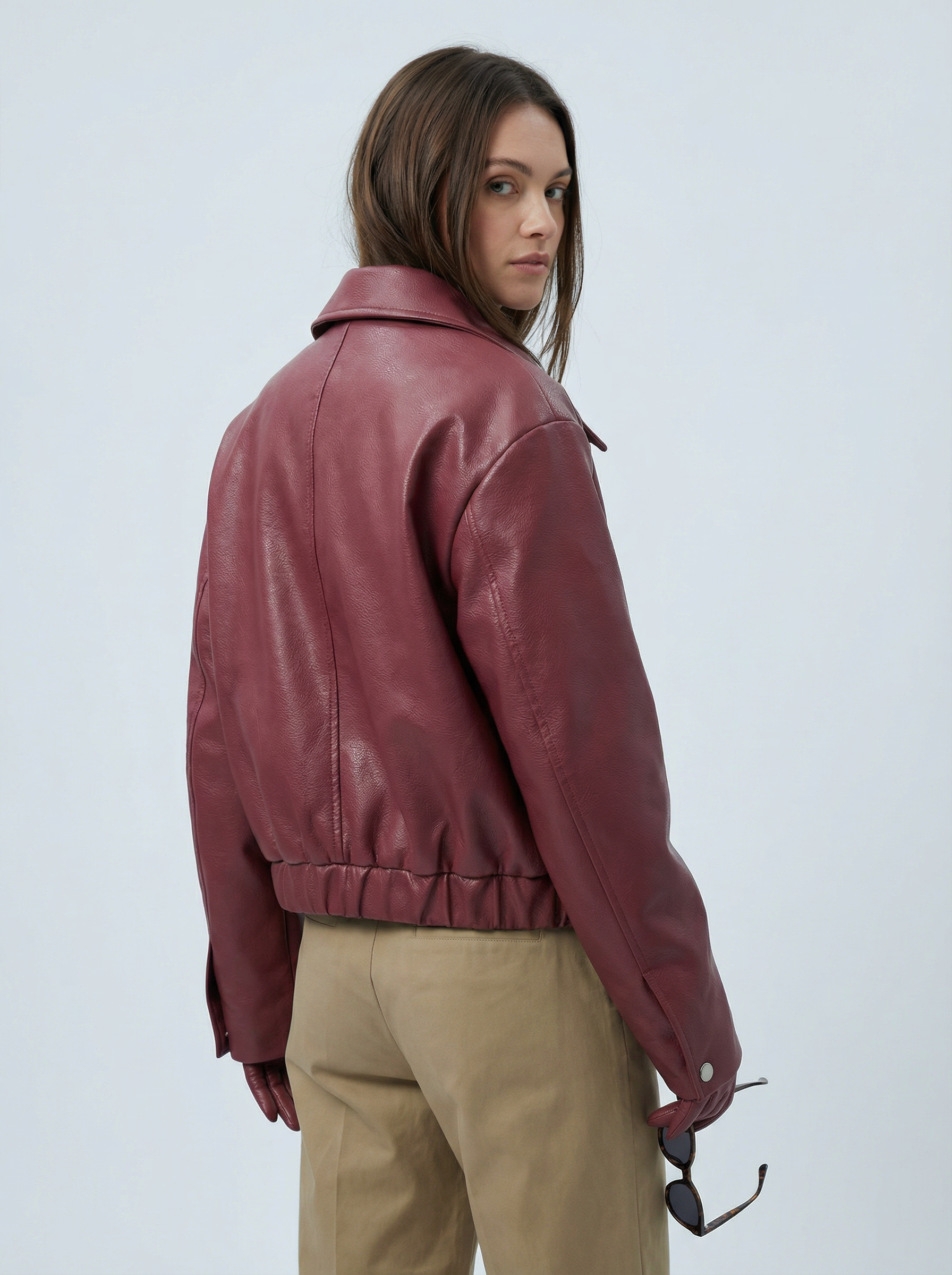 Women’s Retro Leather Jacket